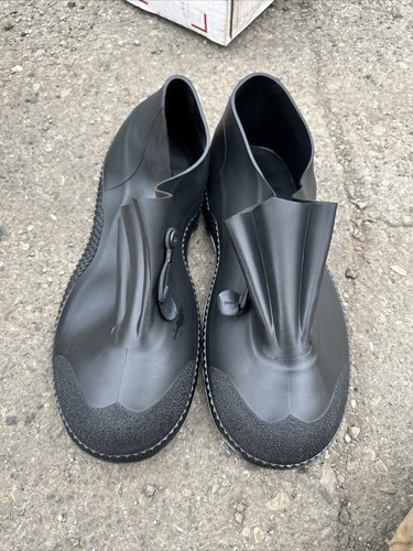 Servus black rubber galoshes - servus,